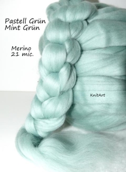 Uni Merino, Mint Pastell Grün